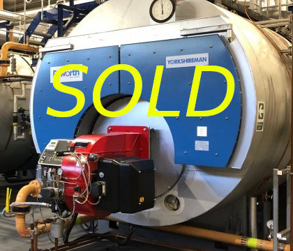 Byworth Yorkshireman 3000kg/h Steam Boiler (1) – Sold
